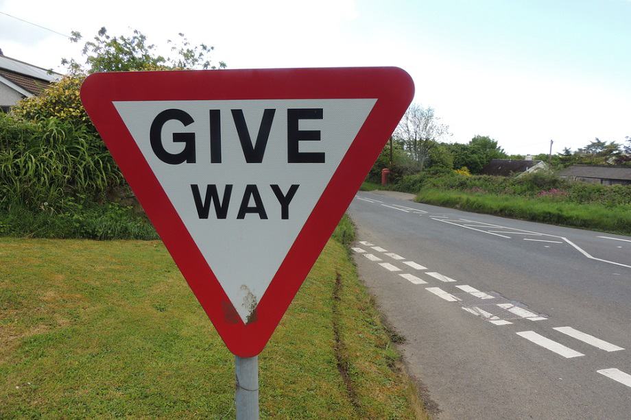 end road sign uk